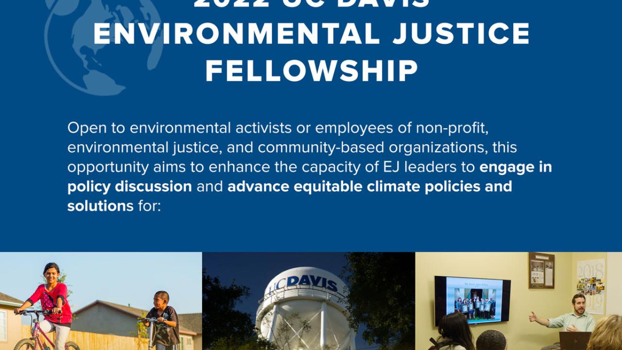 EJ Fellowship Program Flyer